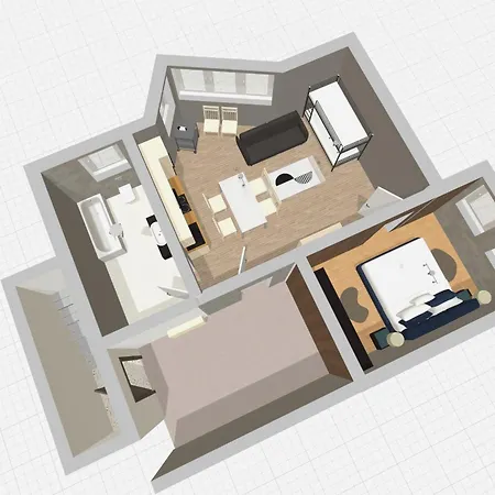 아파트 Ferienwohnung-auszeit-im-schwarzwald 슈바나우